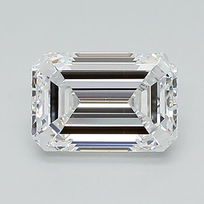 1.03ct D VS2 Excellent Cut Emerald Lab Grown Diamond