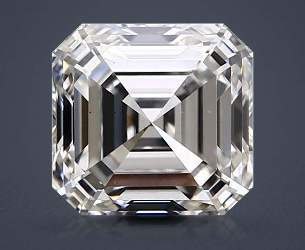 1.53 Carat Asscher Lab Diamond