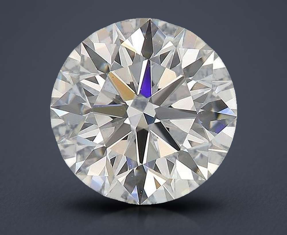 3.41 Carat Round Natural Diamond