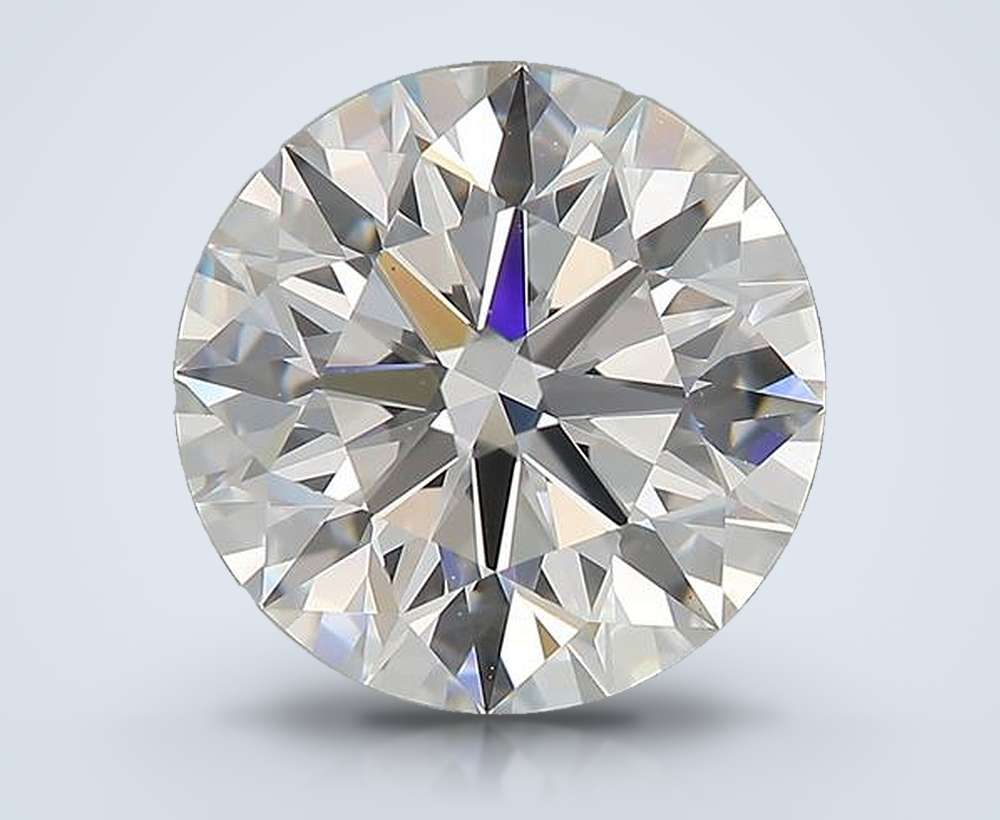 3.41 Carat Round Natural Diamond
