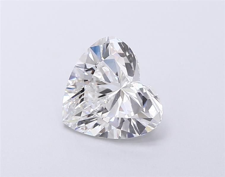 1.54ct F VS1 Very Good Cut Heart Lab Grown Diamond