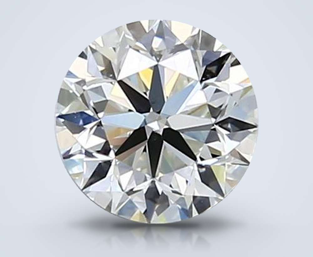 0.90 Carat Round Natural Diamond