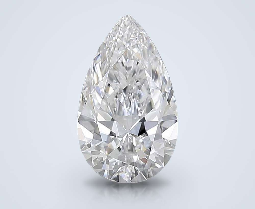 0.62 Carat Pear Lab Diamond