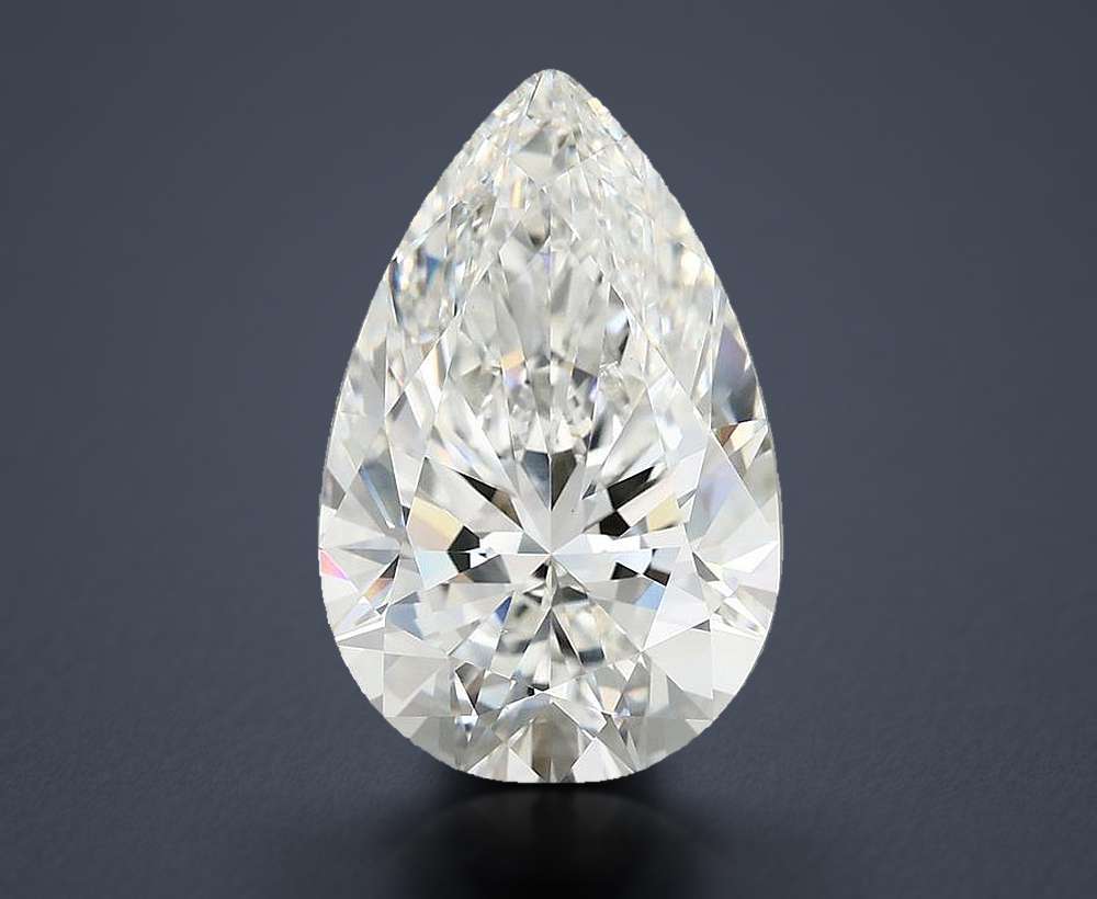 6.10 Carat Pear Lab Diamond