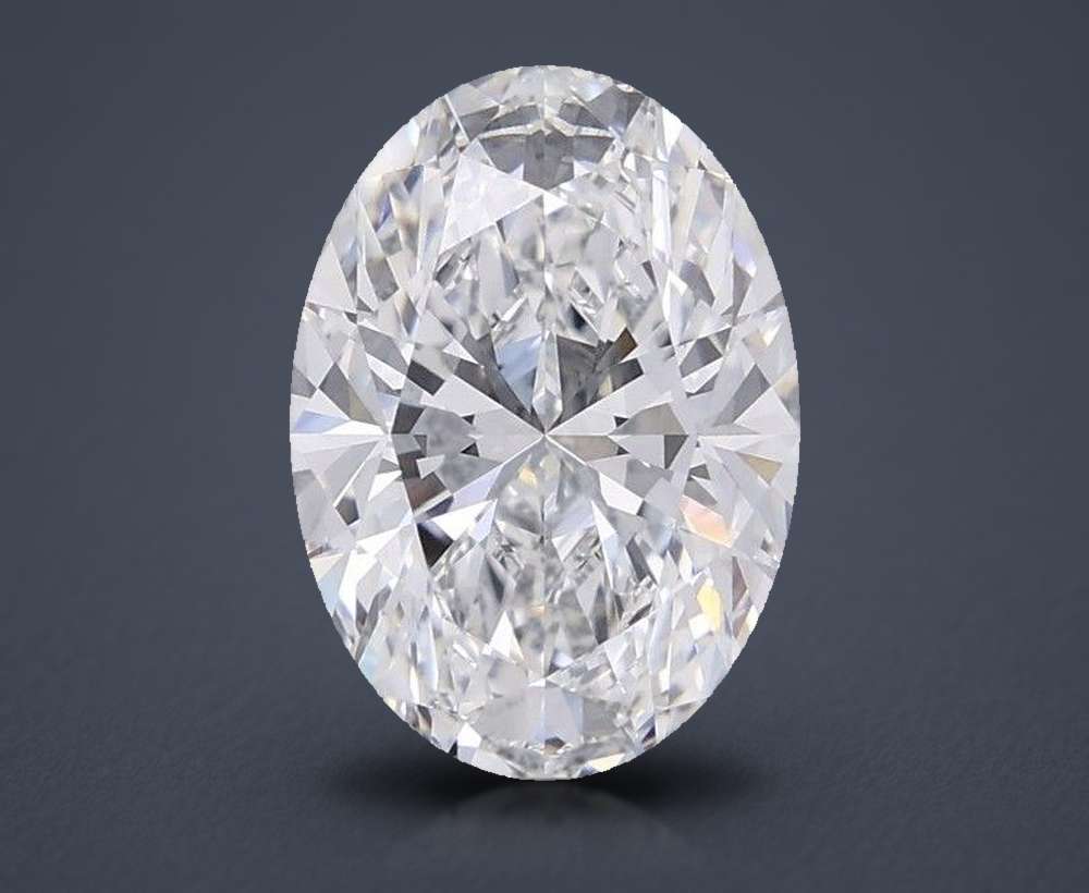 4.00 Carat Oval Lab Diamond