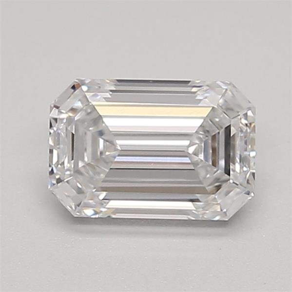 0.71ct E VVS2 Rare Carat Ideal Cut Emerald Lab Grown Diamond