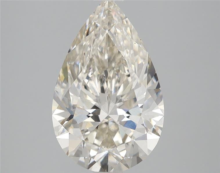 2.07ct H VS1 Rare Carat Ideal Cut Pear Lab Grown Diamond