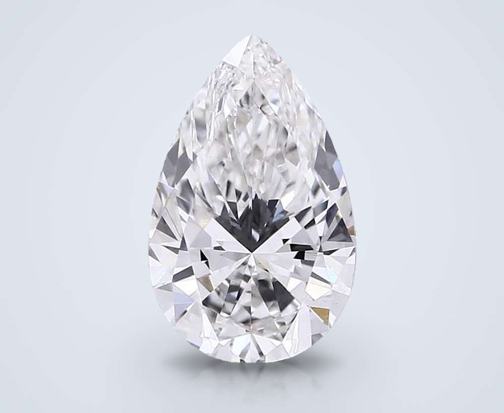 1.75 Carat Pear Lab Diamond
