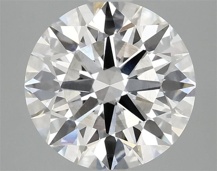 3.09ct D SI1 Excellent Cut Round Lab Grown Diamond