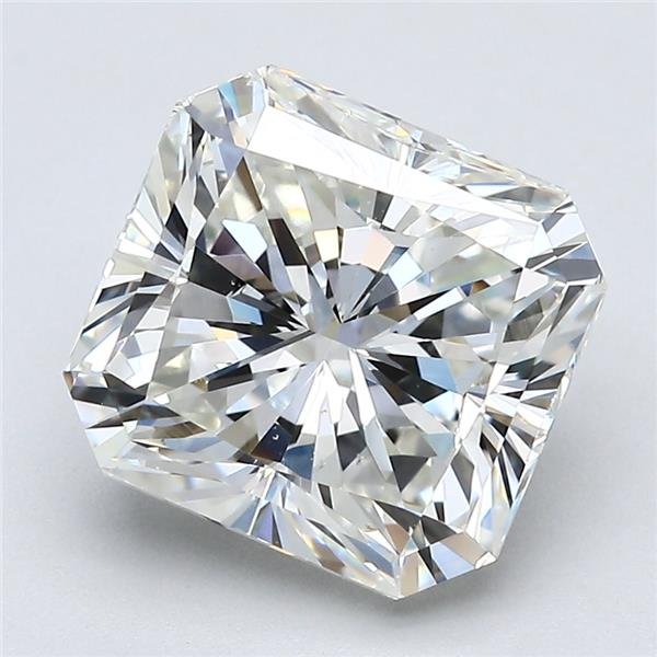 4.03ct H VS2 Very Good Cut Radiant Diamond