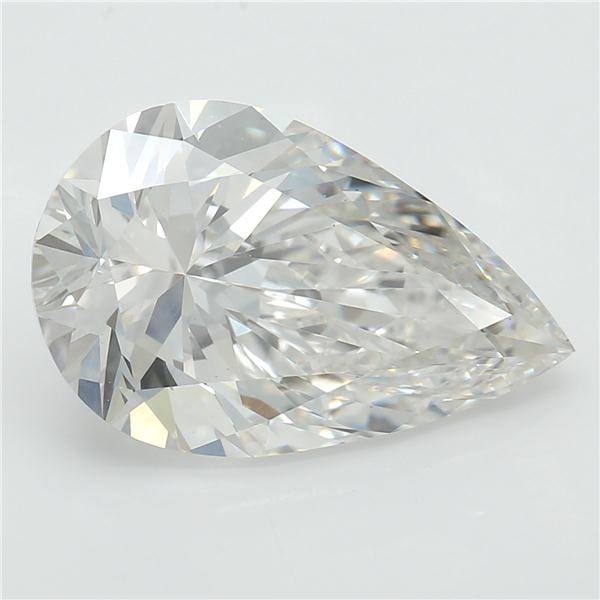 2.35ct H VS1 Rare Carat Ideal Cut Pear Lab Grown Diamond