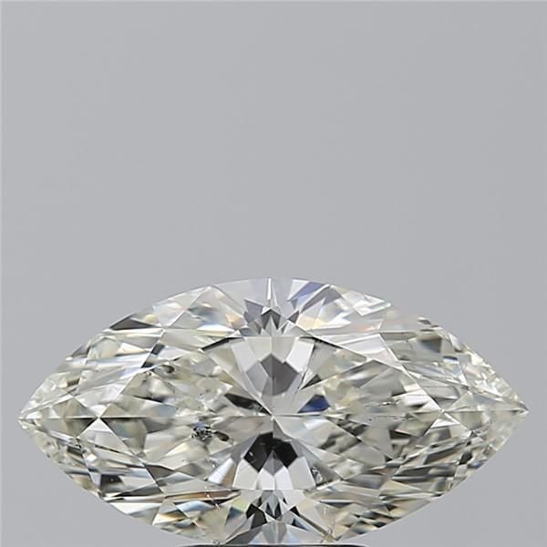 3.04ct J SI2 Rare Carat Ideal Cut Marquise Diamond