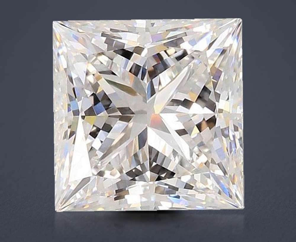 4.63 Carat Princess Lab Diamond
