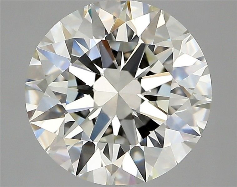 3.71ct I VS2 Rare Carat Ideal Cut Round Diamond