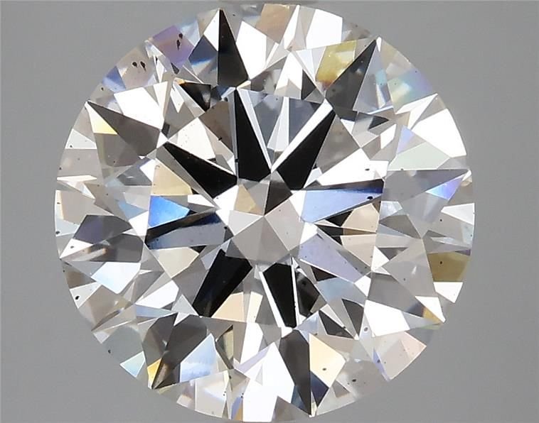 4.75ct F SI1 Rare Carat Ideal Cut Round Lab Grown Diamond