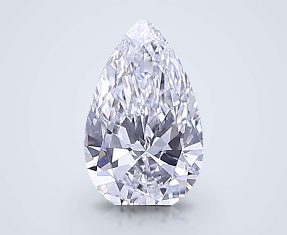 0.42 Carat Pear Lab Diamond