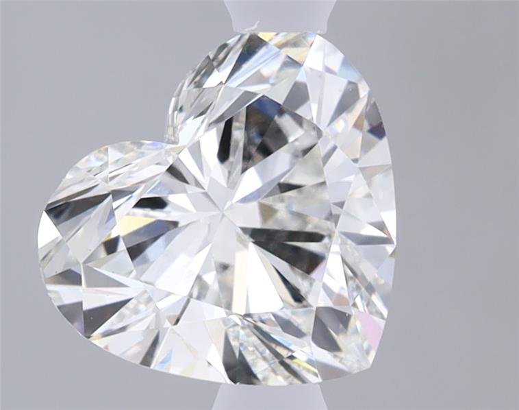 1.29ct F VS1 Rare Carat Ideal Cut Heart Lab Grown Diamond