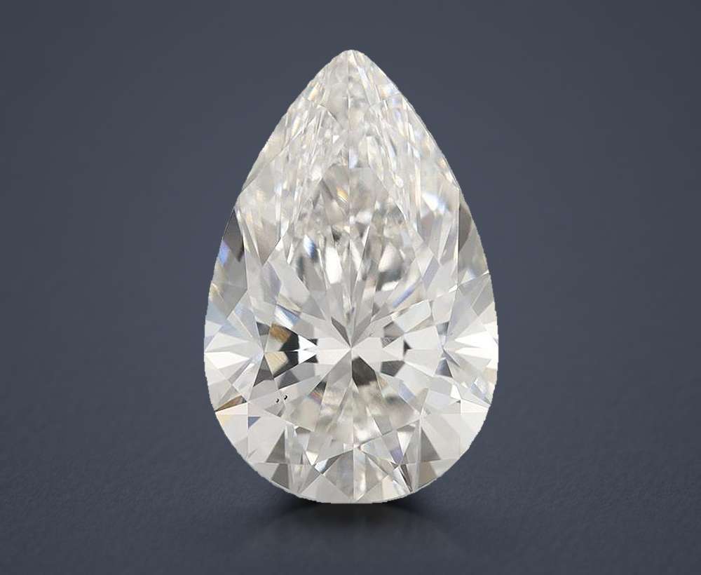 5.13 Carat Pear Lab Diamond