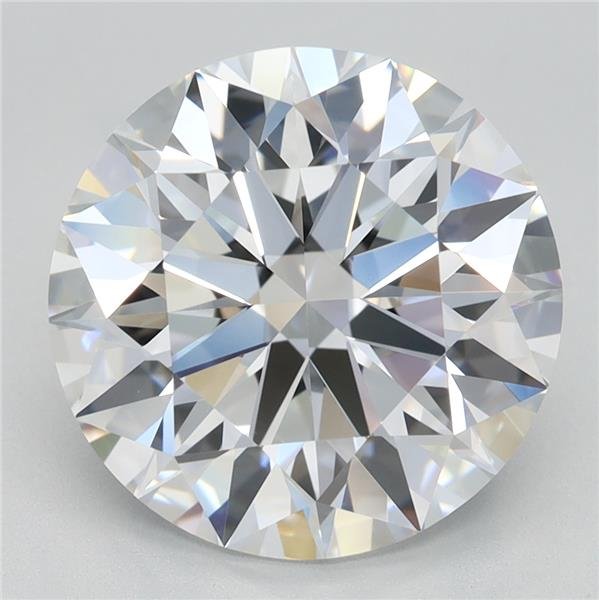 4.49ct D VVS2 Rare Carat Ideal Cut Round Lab Grown Diamond