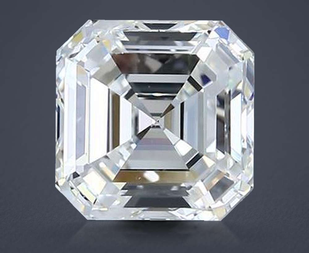 3.01 Carat Asscher Natural Diamond