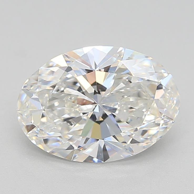 1.70ct F VS1 Rare Carat Ideal Cut Oval Lab Grown Diamond