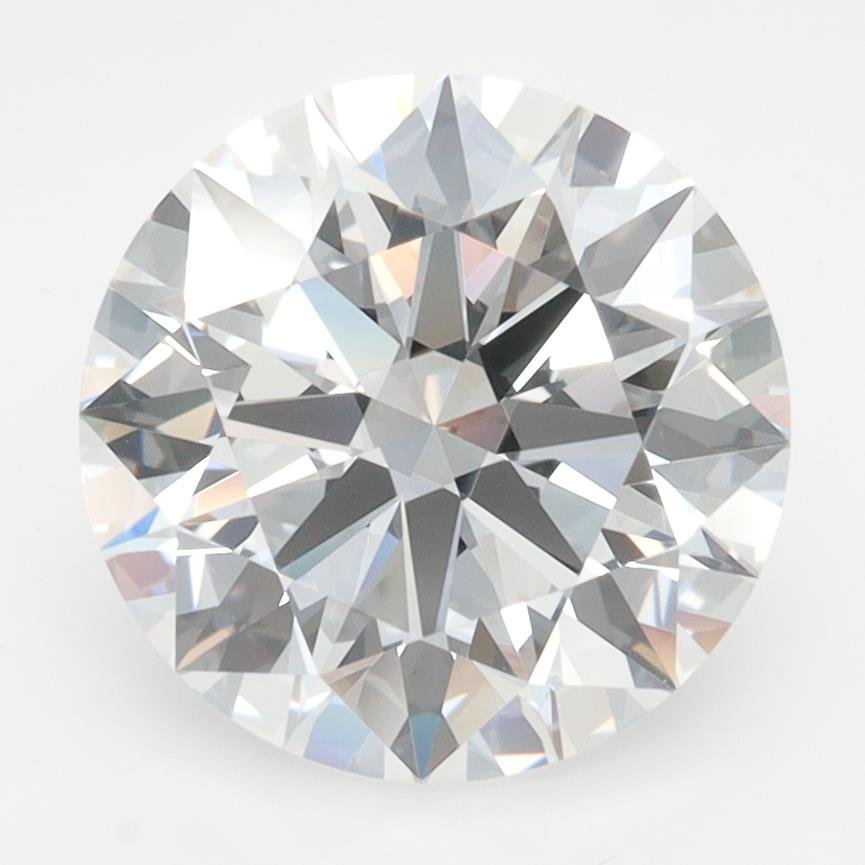 3.53ct D FL Rare Carat Ideal Cut Round Lab Grown Diamond