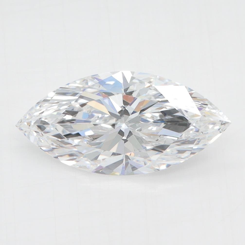 1.54ct D VVS1 Rare Carat Ideal Cut Marquise Lab Grown Diamond