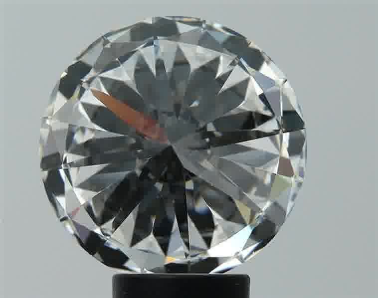 5.61ct I VVS2 Rare Carat Ideal Cut Round Diamond