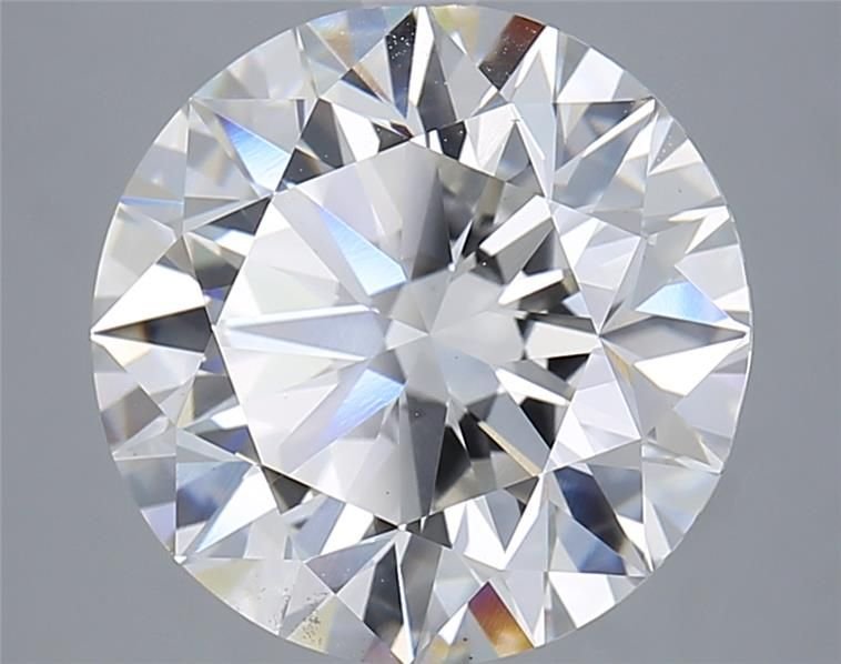 6.18ct G VS1 Rare Carat Ideal Cut Round Lab Grown Diamond