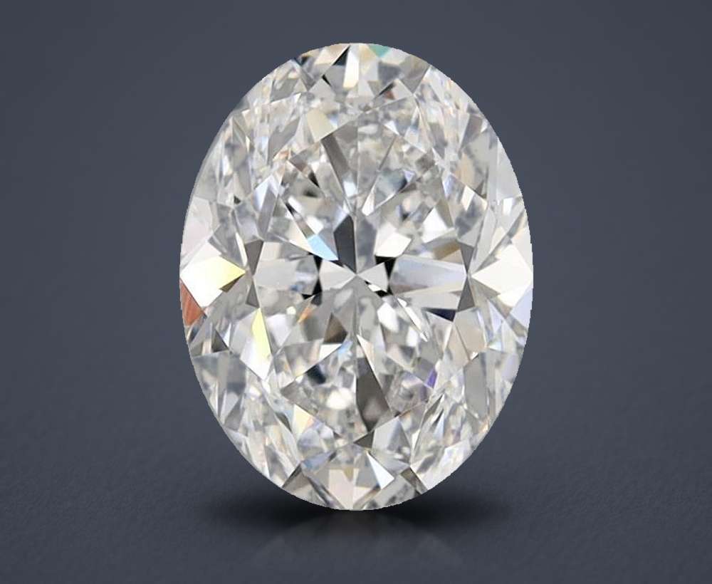 1.00 Carat Oval Natural Diamond