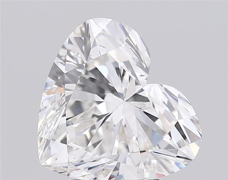 5.03ct G VS1 Rare Carat Ideal Cut Heart Lab Grown Diamond