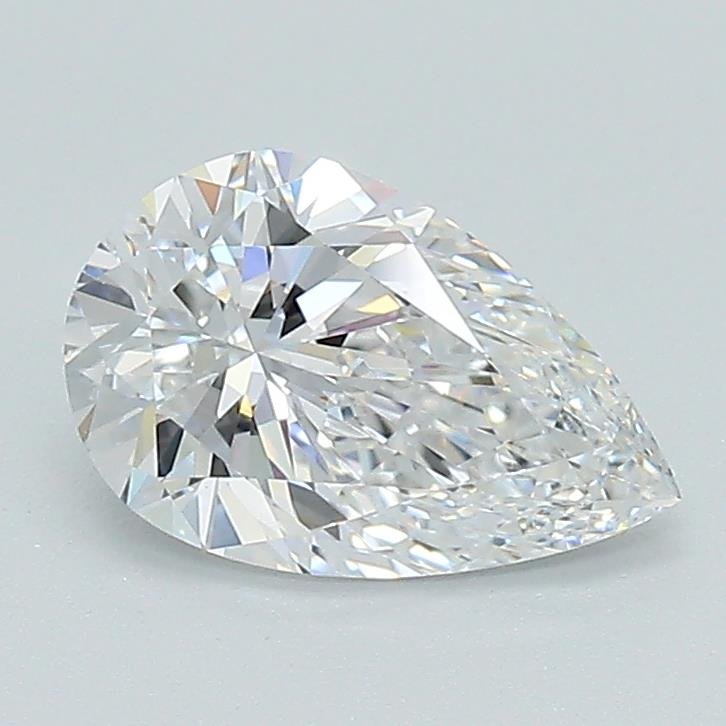 1.09ct D VVS2 Rare Carat Ideal Cut Pear Lab Grown Diamond