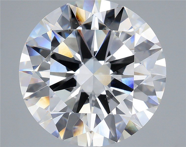 11.05ct E VVS2 Excellent Cut Round Lab Grown Diamond
