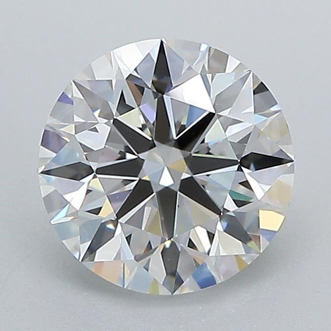 1.53ct F VVS2 Rare Carat Ideal Cut Round Lab Grown Diamond