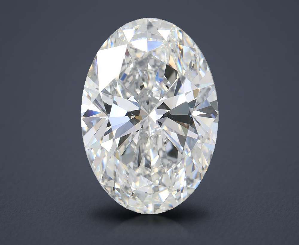 4.02 Carat Oval Lab Diamond
