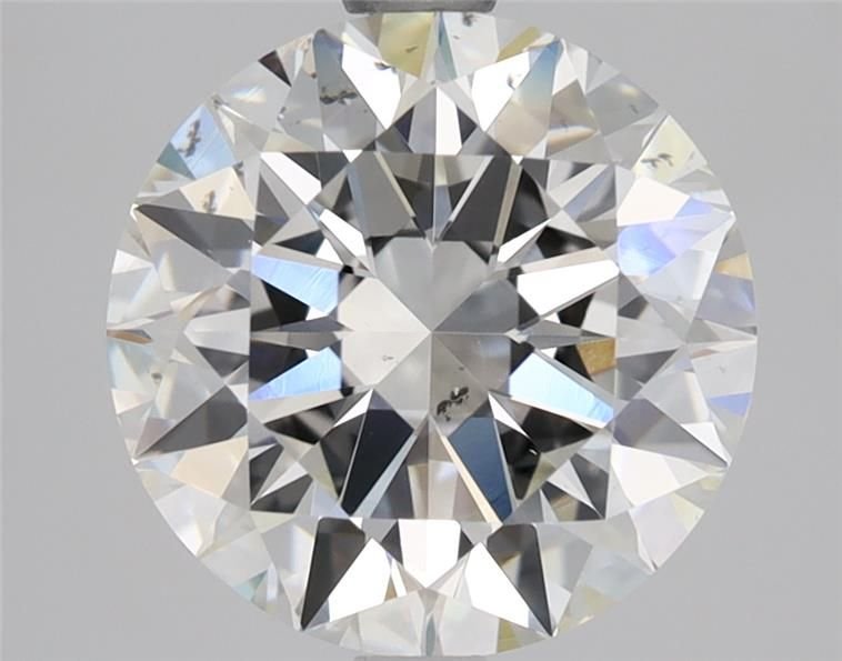 2.51ct H SI1 Rare Carat Ideal Cut Round Diamond