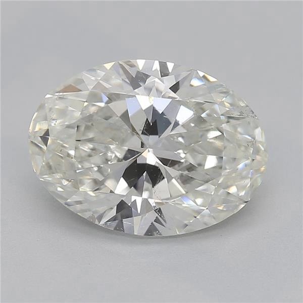 1.81ct J SI1 Rare Carat Ideal Cut Oval Diamond