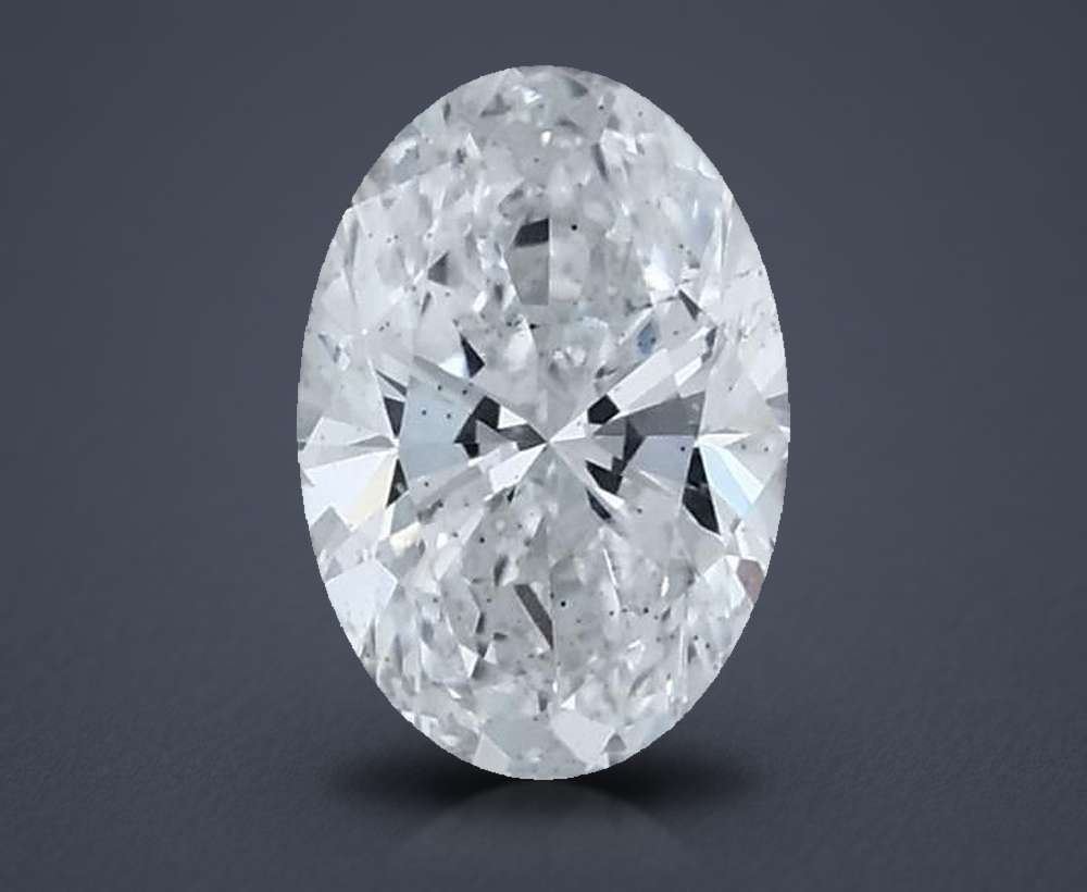 0.33 Carat Oval Lab Diamond