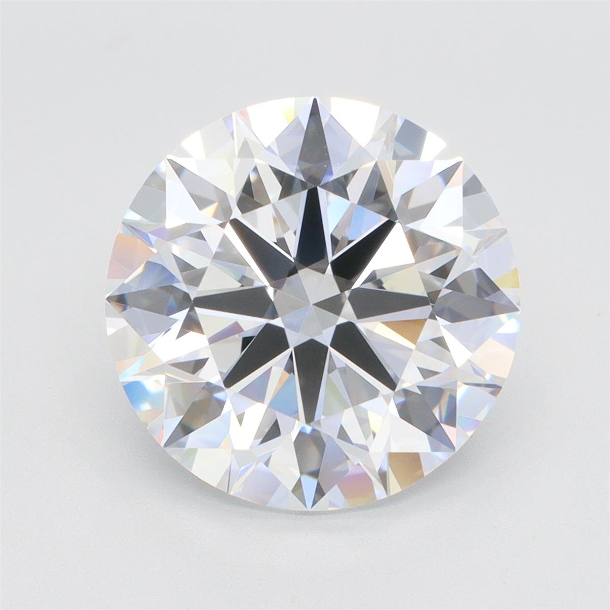 6.02ct D IF Rare Carat Ideal Cut Round Lab Grown Diamond