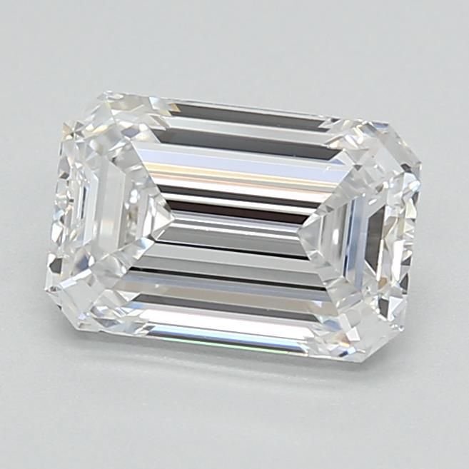 1.34ct D VS1 Rare Carat Ideal Cut Emerald Lab Grown Diamond