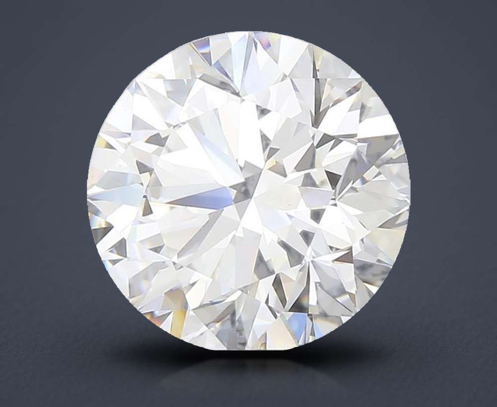 3.57 Carat Round Lab Diamond