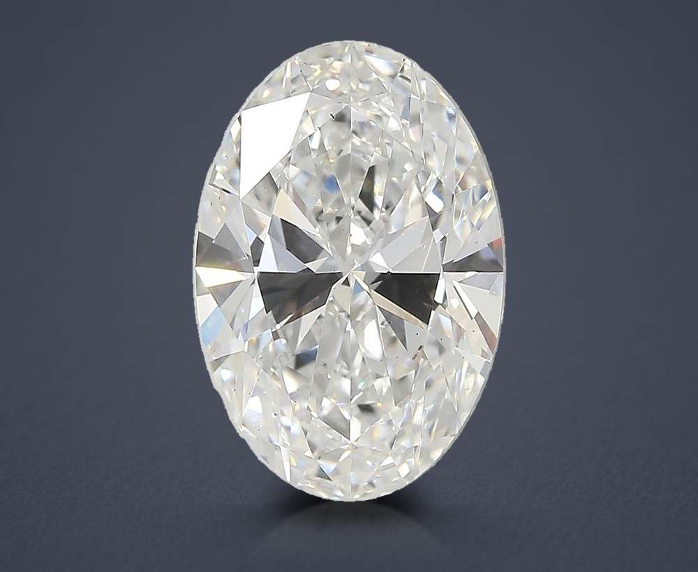 4.37 Carat Oval Lab Diamond
