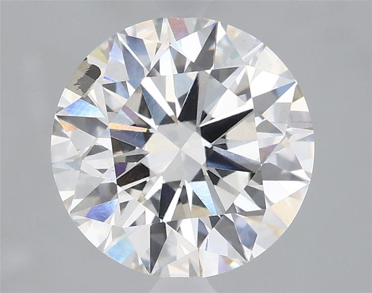 2.04ct H SI2 Rare Carat Ideal Cut Round Lab Grown Diamond