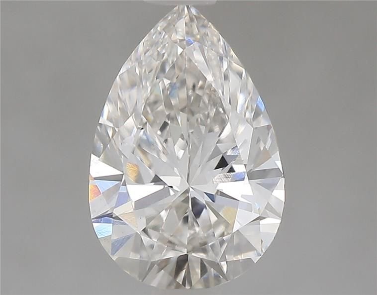 1.09ct H VS1 Rare Carat Ideal Cut Pear Lab Grown Diamond