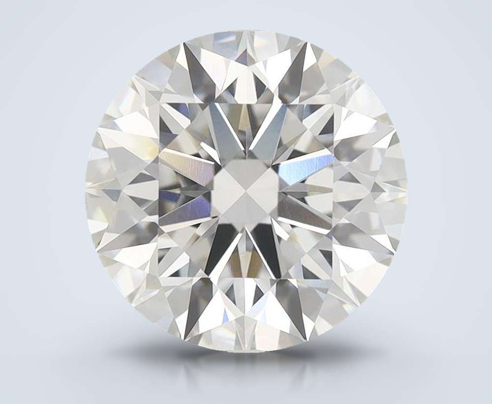 4.28 Carat Round Lab Diamond