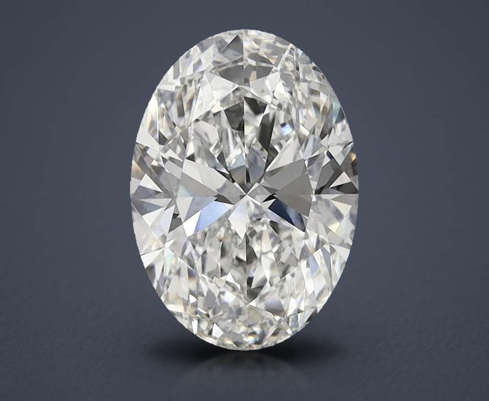 5.21 Carat Oval Lab Diamond