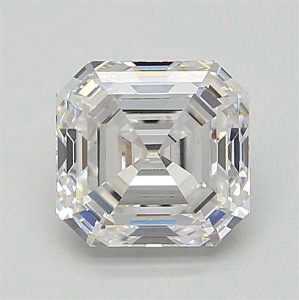 2.06ct E VS1 Rare Carat Ideal Cut Asscher Lab Grown Diamond