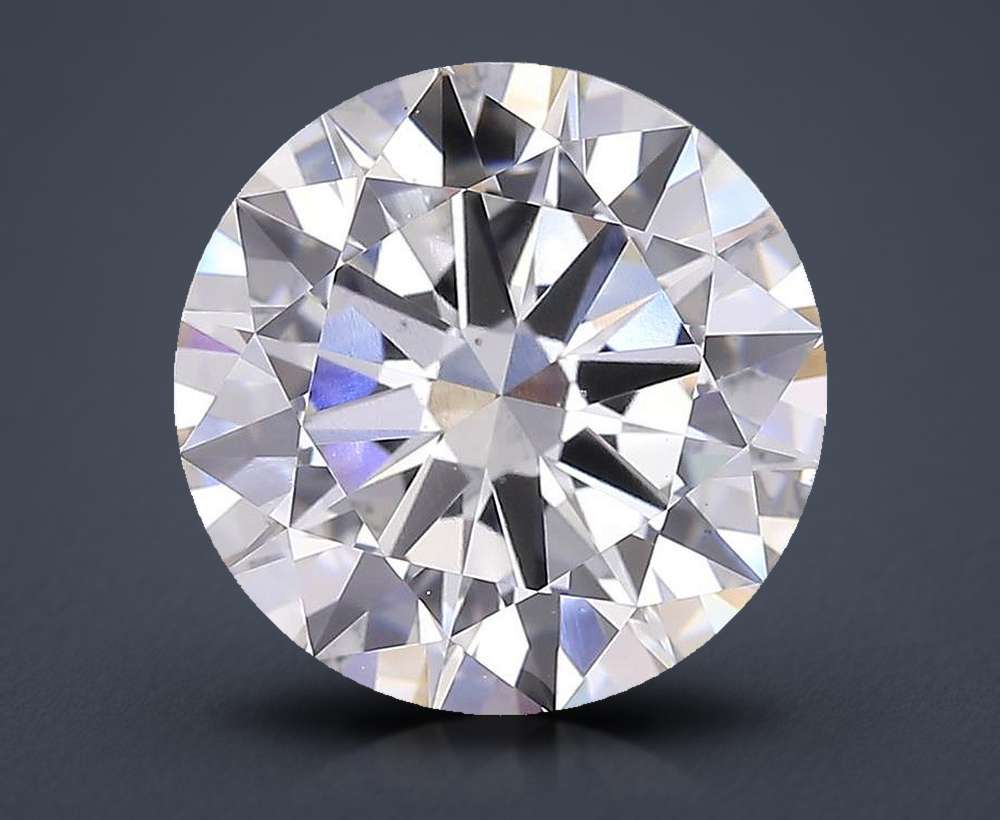 6.03 Carat Round Lab Diamond