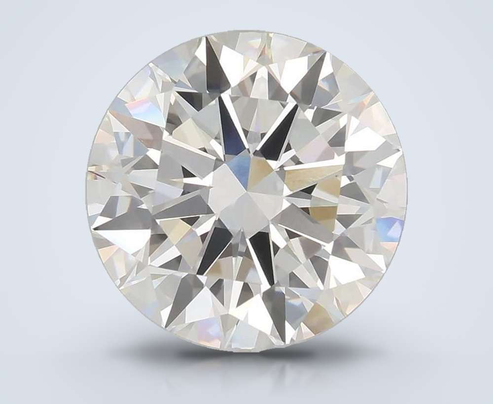 6.03 Carat Round Lab Diamond