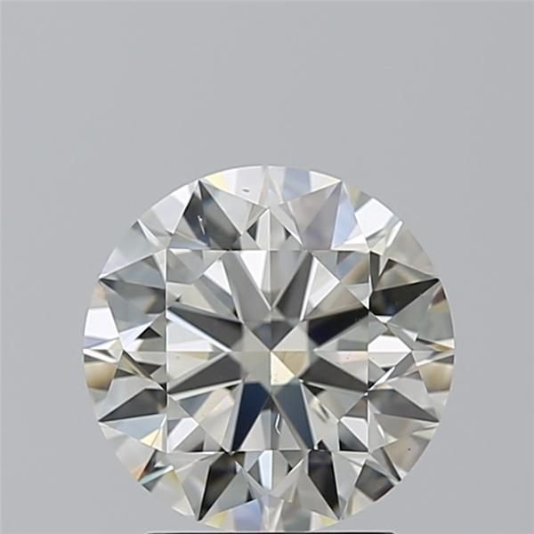 2.61ct I VS2 Rare Carat Ideal Cut Round Diamond